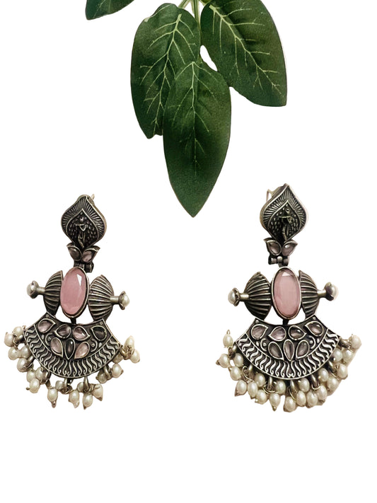 German Silver Earrings