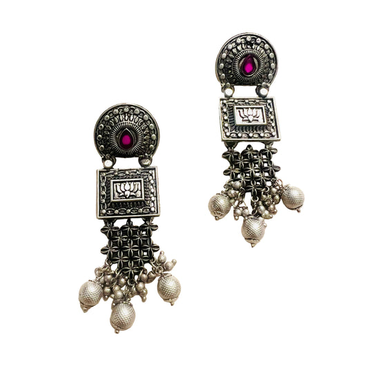 German Silver Earrings