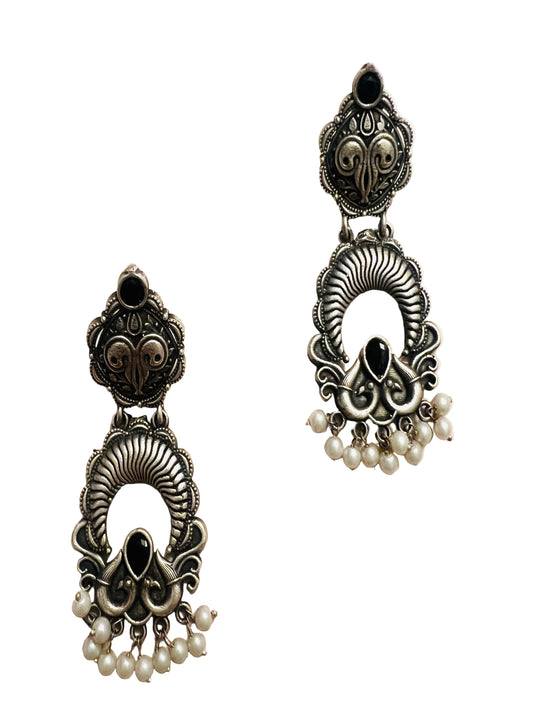 German Silver Earrings