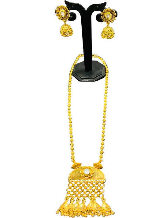Gold Plated Pendant Necklace