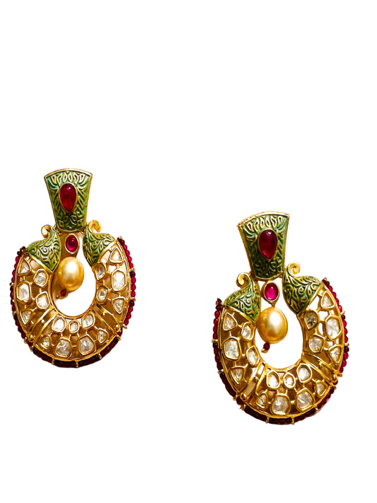 Meenakari Earrings