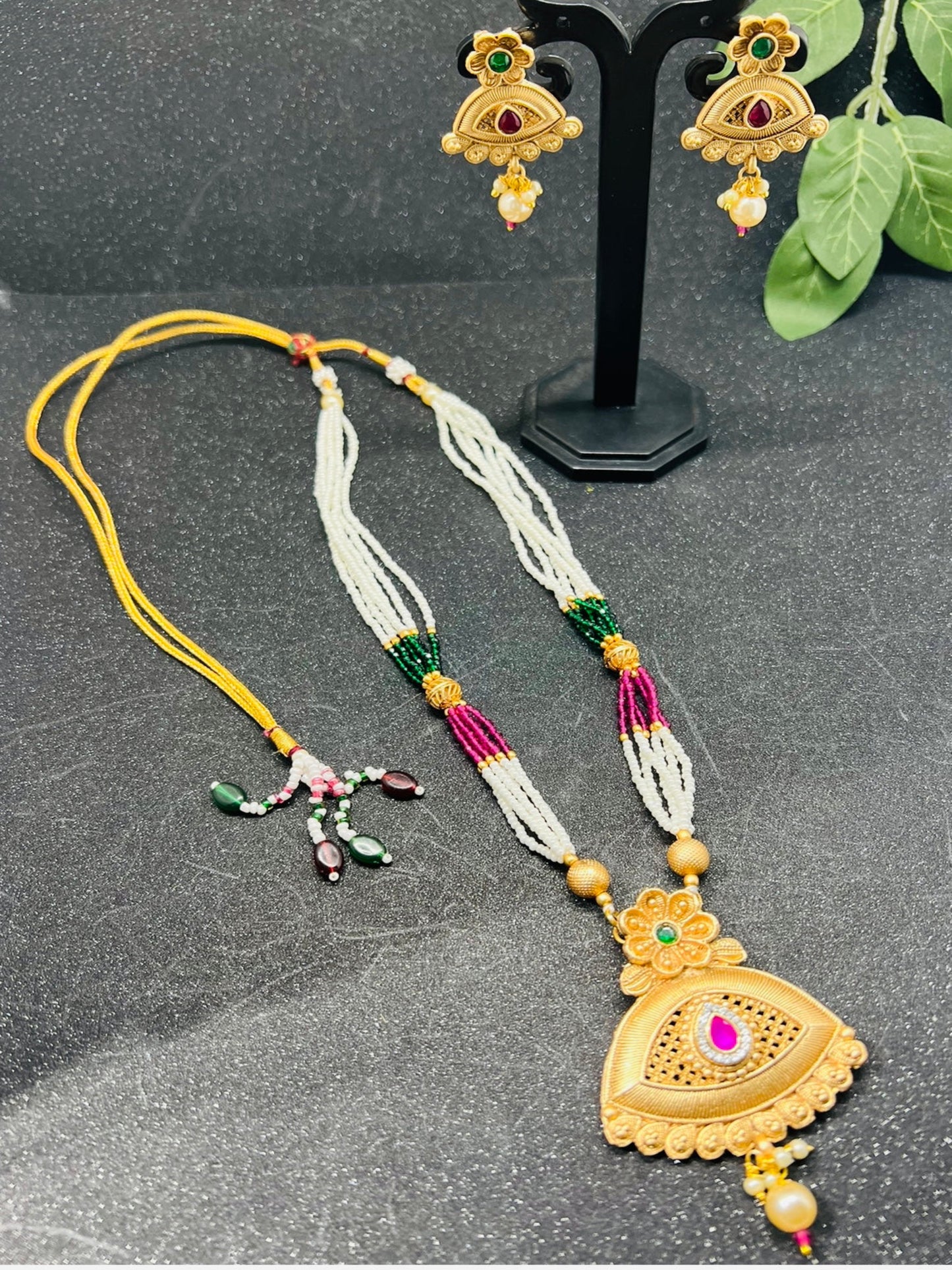 Rajwadi Long Necklace