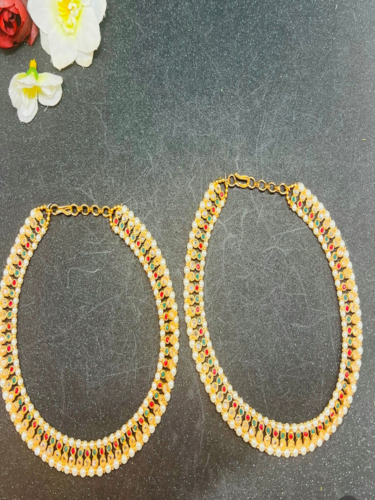 Pearl Anklets