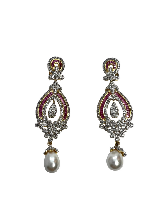American Diamond (AD) Earrings