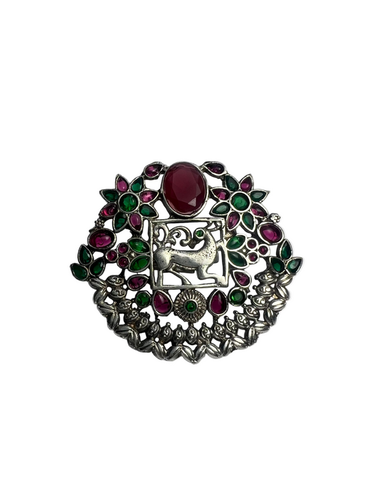 German Silver Adjustable Ring