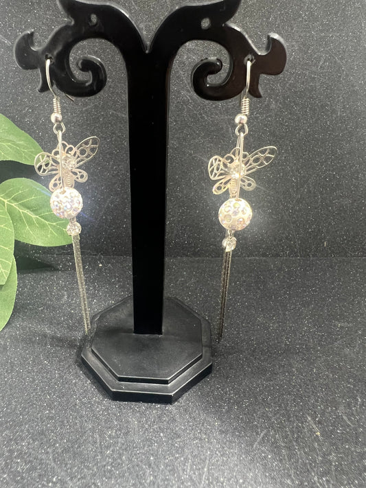 Butterfly Theme dangling Earrings
