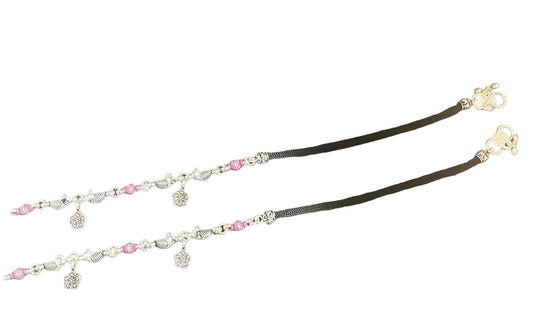 Silver Plated Anklets