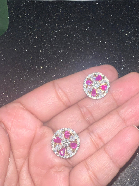 AD (American Diamond) Studs