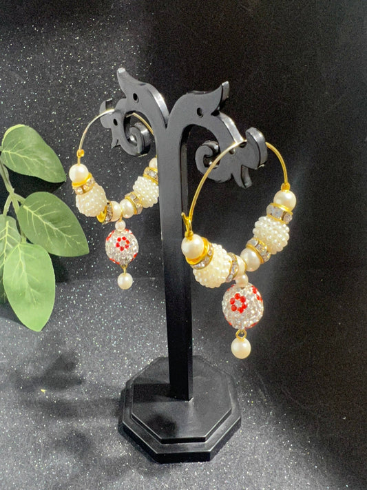 Pearl Hoops.