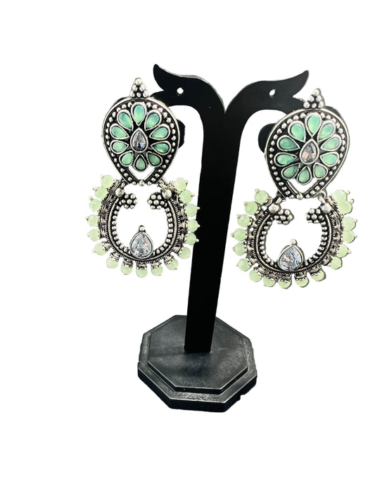 German Silver Earrings