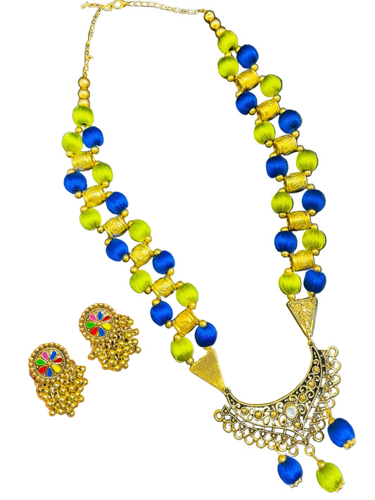 Threadwork Long necklace
