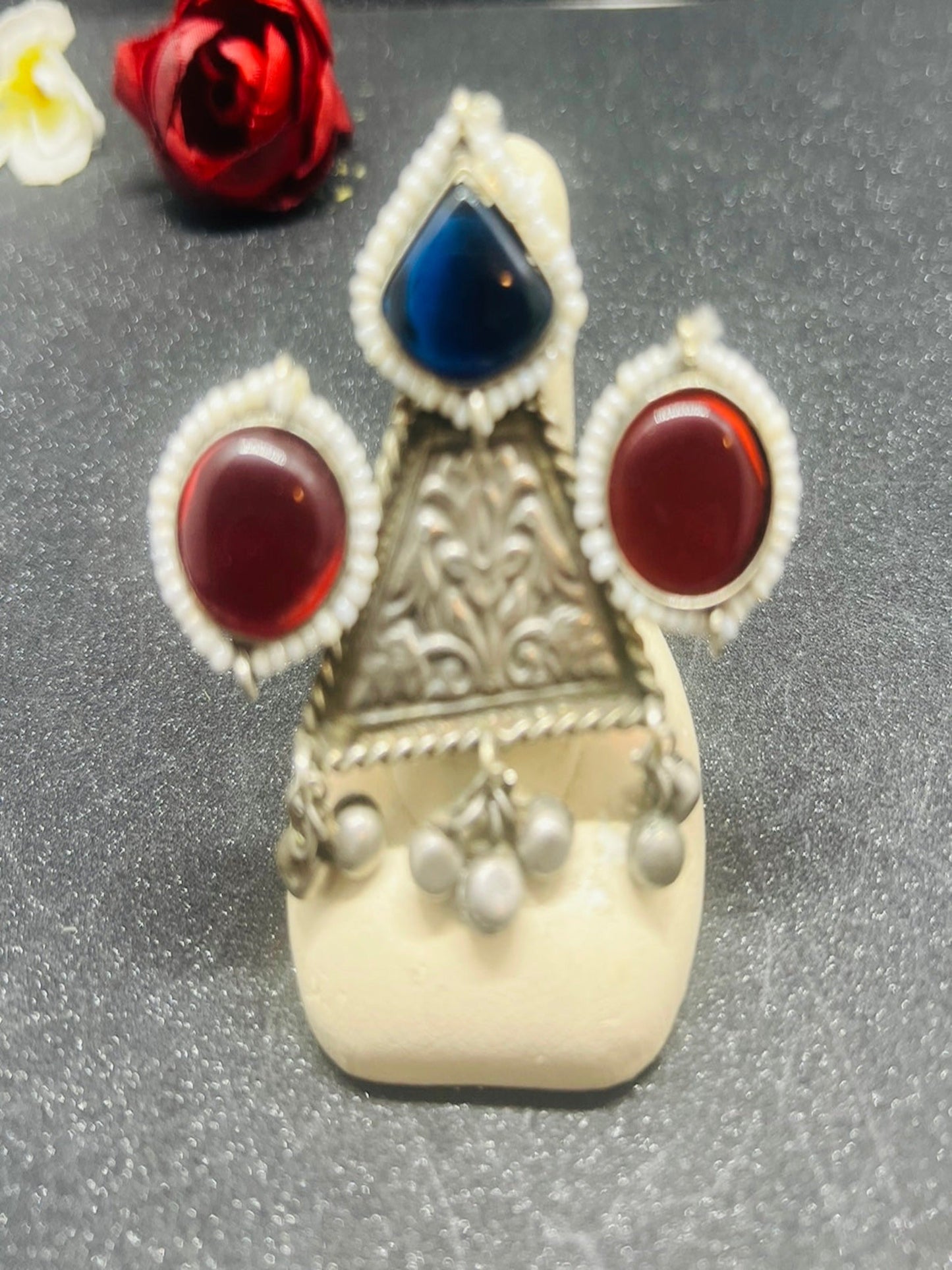 German Silver Adjustable Ring