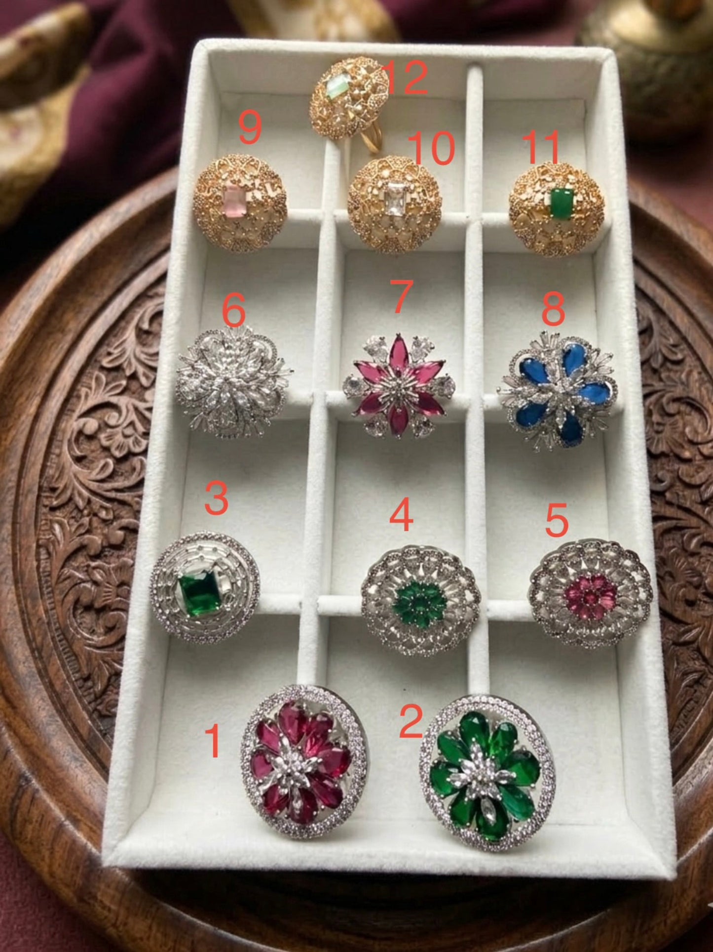 American Diamond(AD) Rings