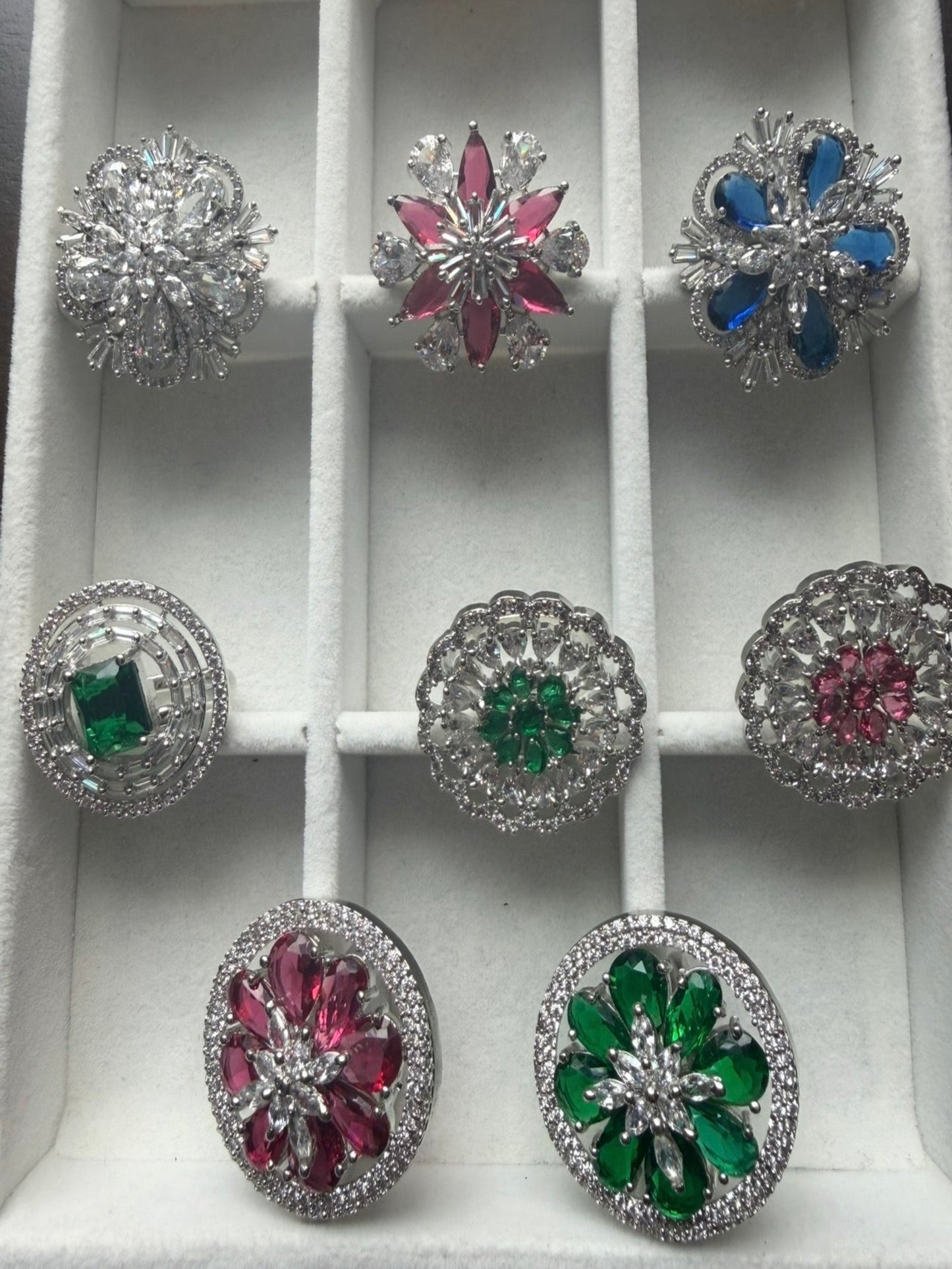 American Diamond(AD) Rings