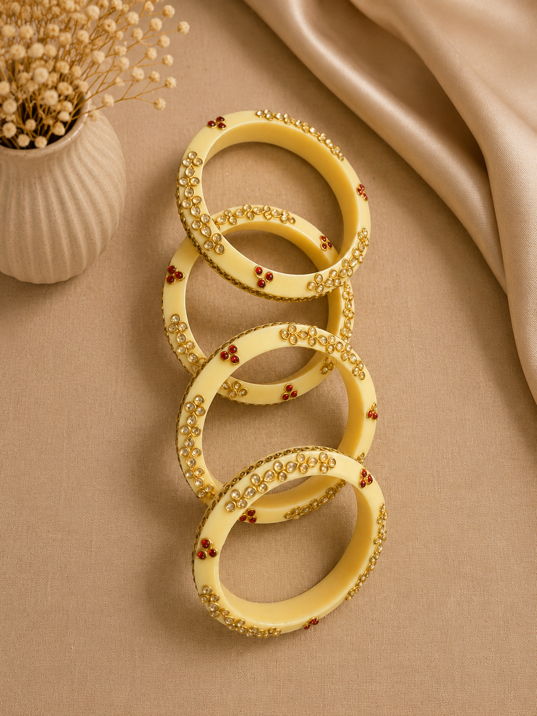 Kundan Bangles