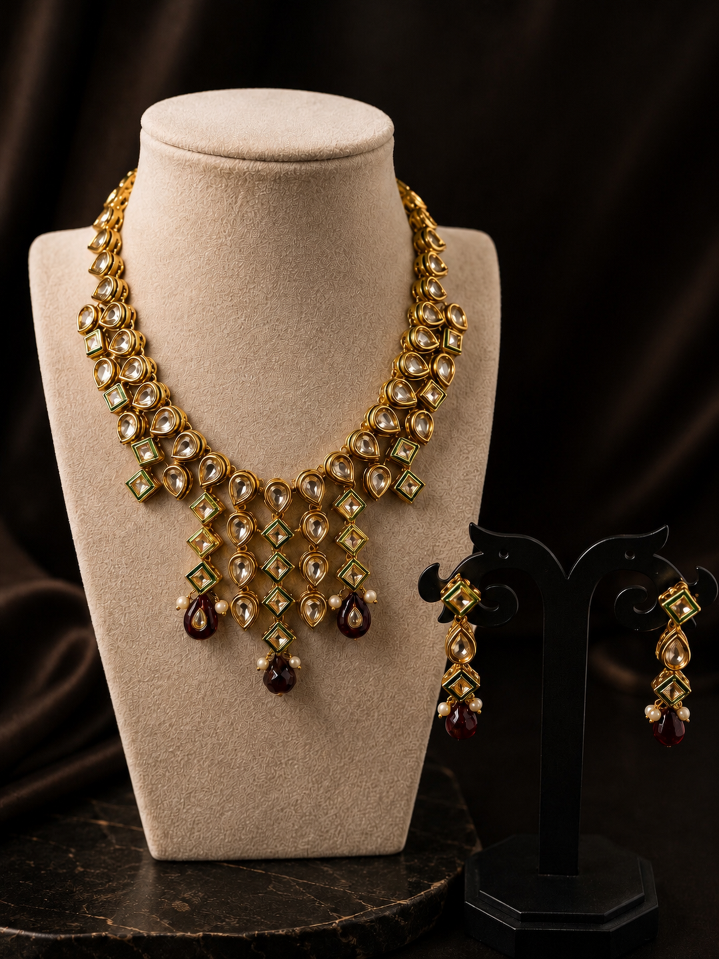 Kundan Necklace Set