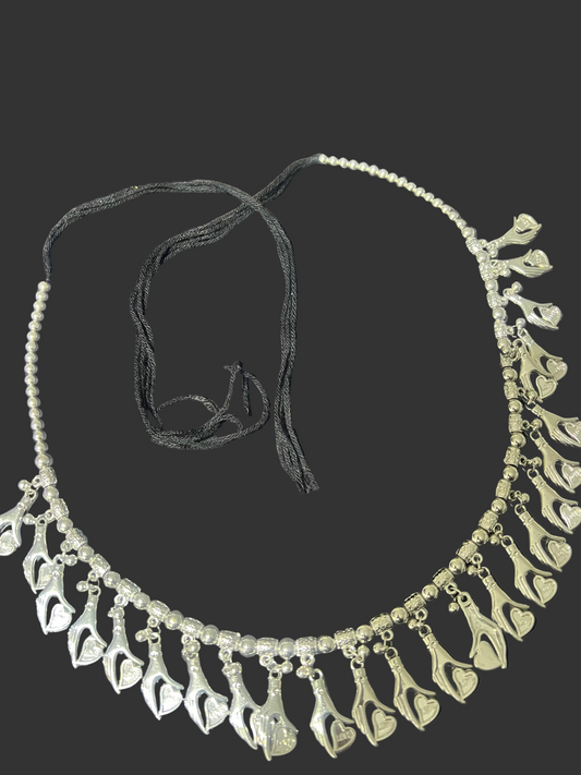Silver-plated Waist belt
