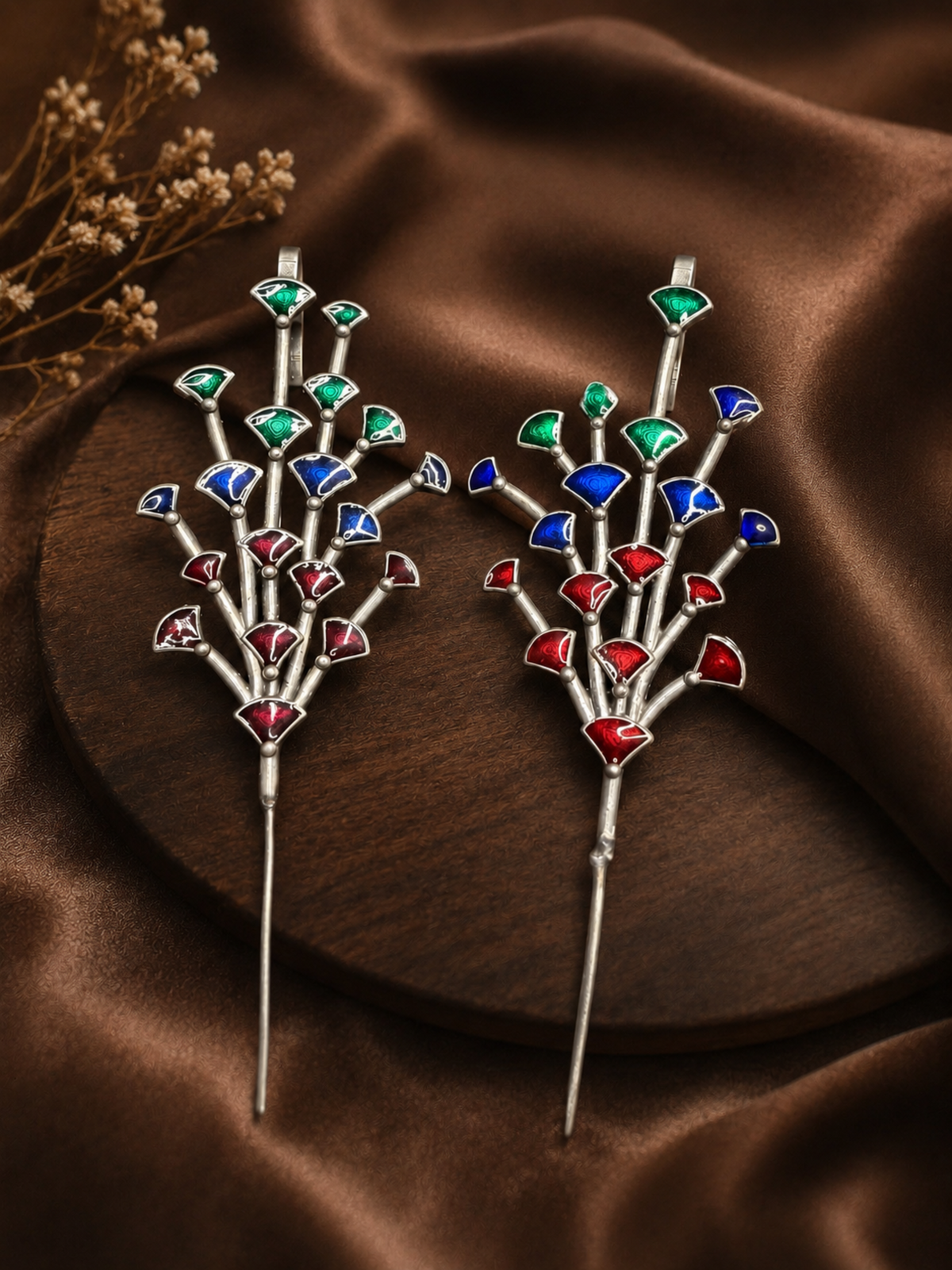 Colorful Needle Earcuffs