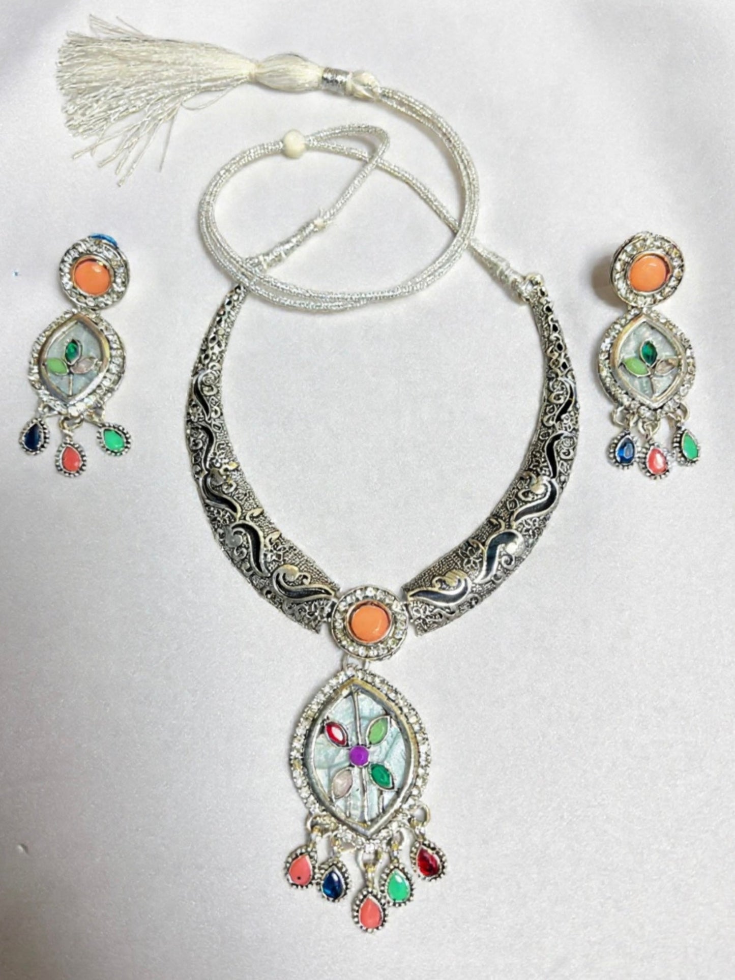 Multi-Color Necklace Set