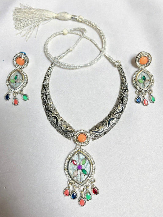 Multi-Color Necklace Set