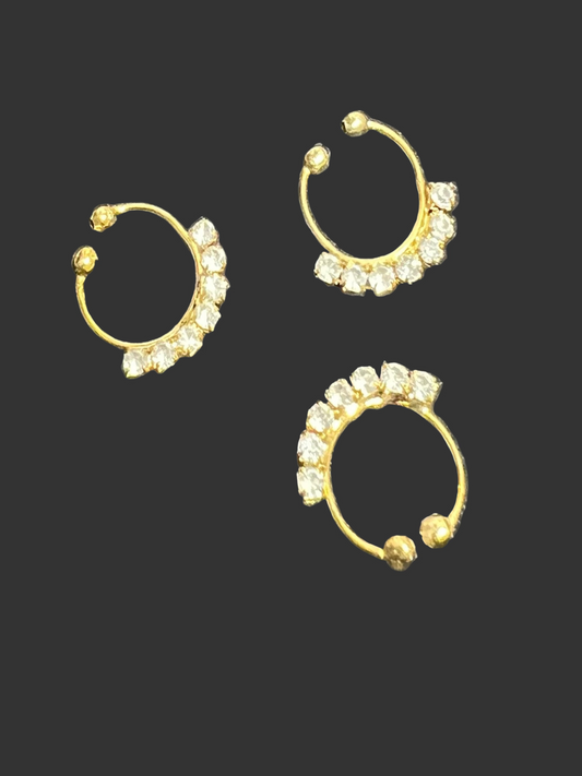 Gold plated Nose Ring