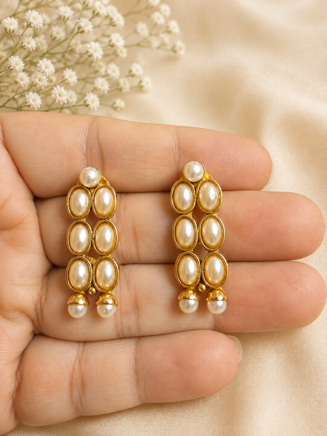 Pearl Necklace Set