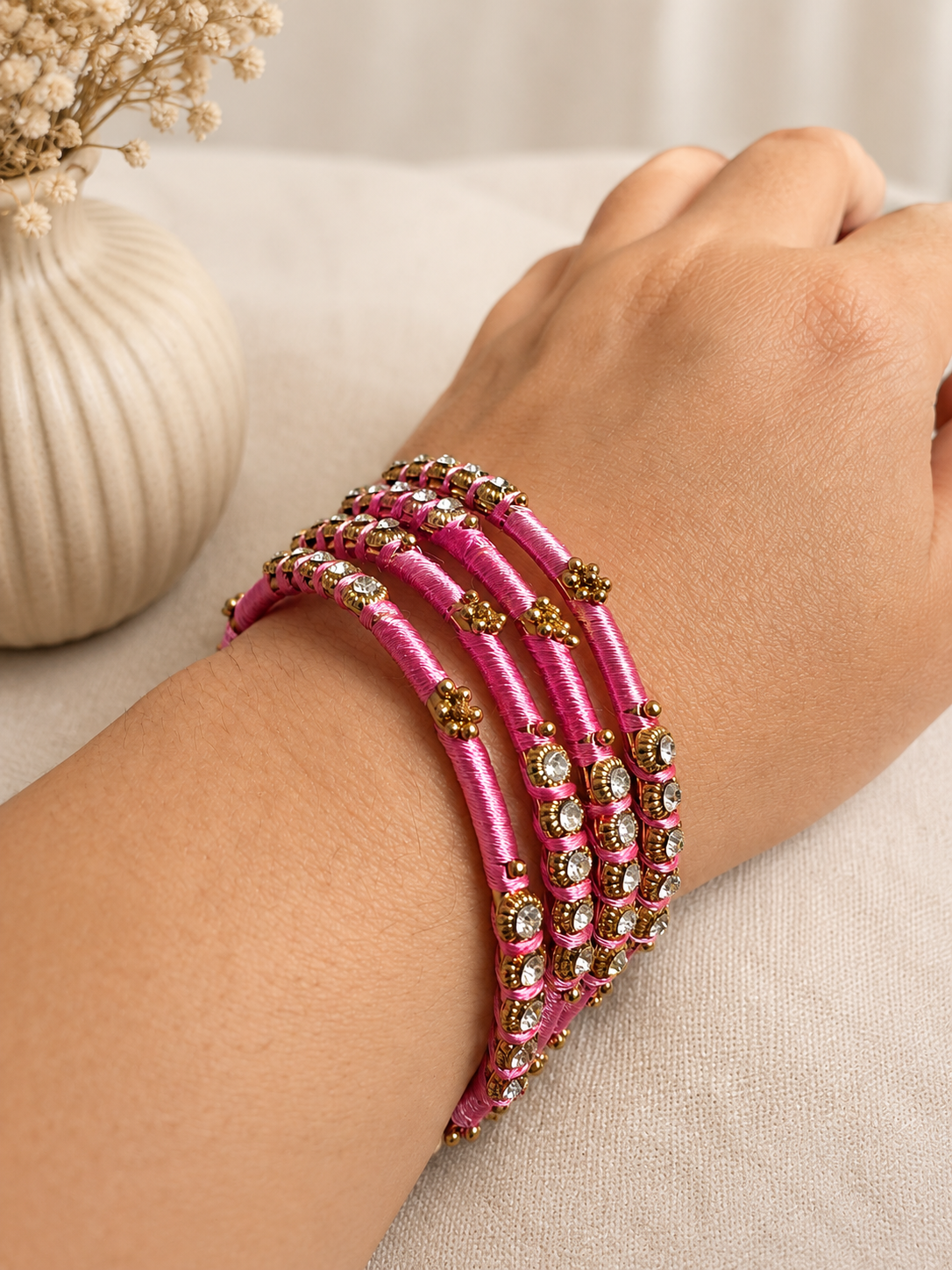 Threadwork Bangles