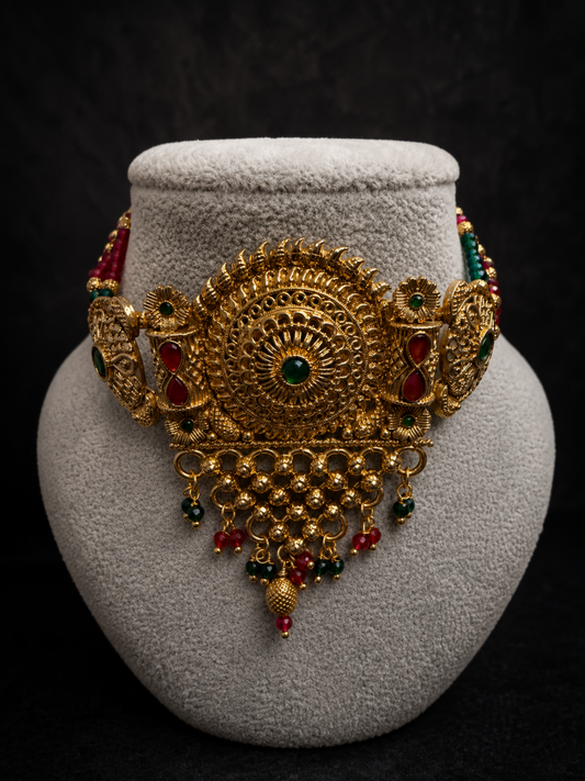 Rajwadi Choker Set