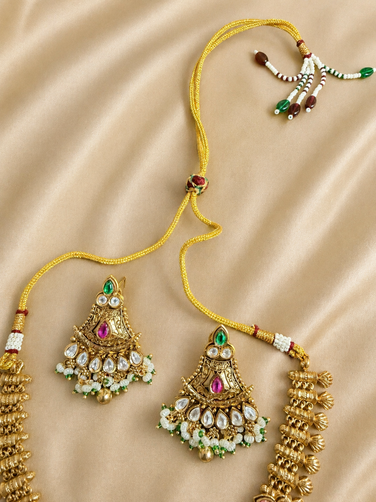 Rajwadi Hasdi/Necklace Set