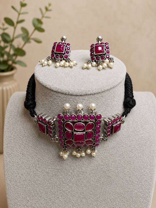 Stonework Choker Set