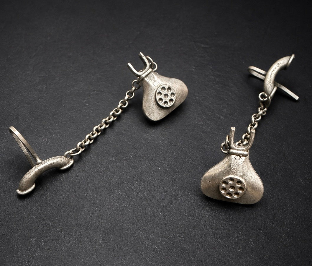 Telephone Inspired Ear Cuffs