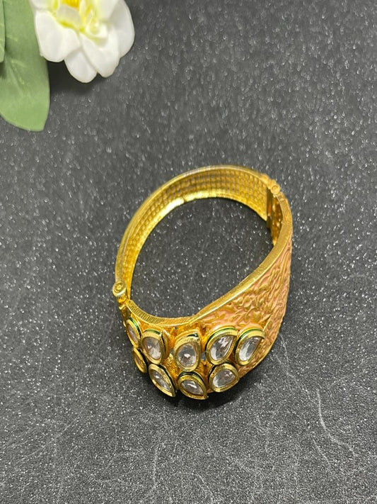 Kundan Openable Bracelet
