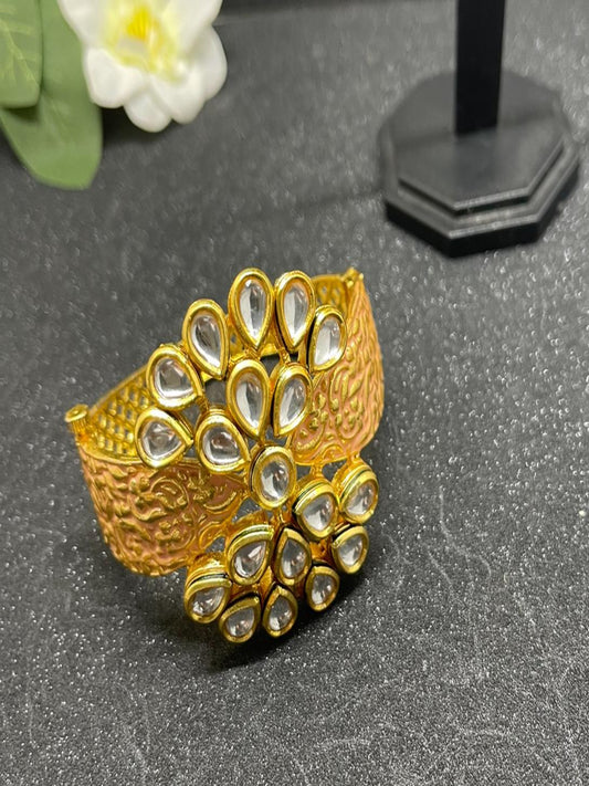 Kundan Openable Bracelets. Size 2.2/2.4