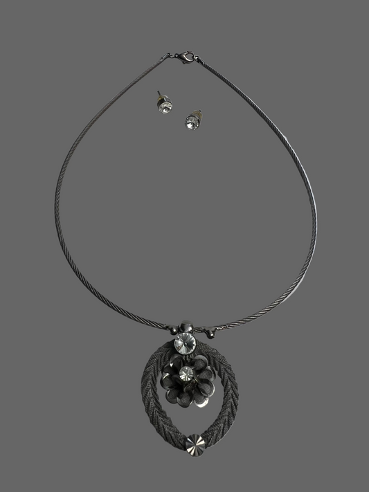 Oxidize Necklace Set