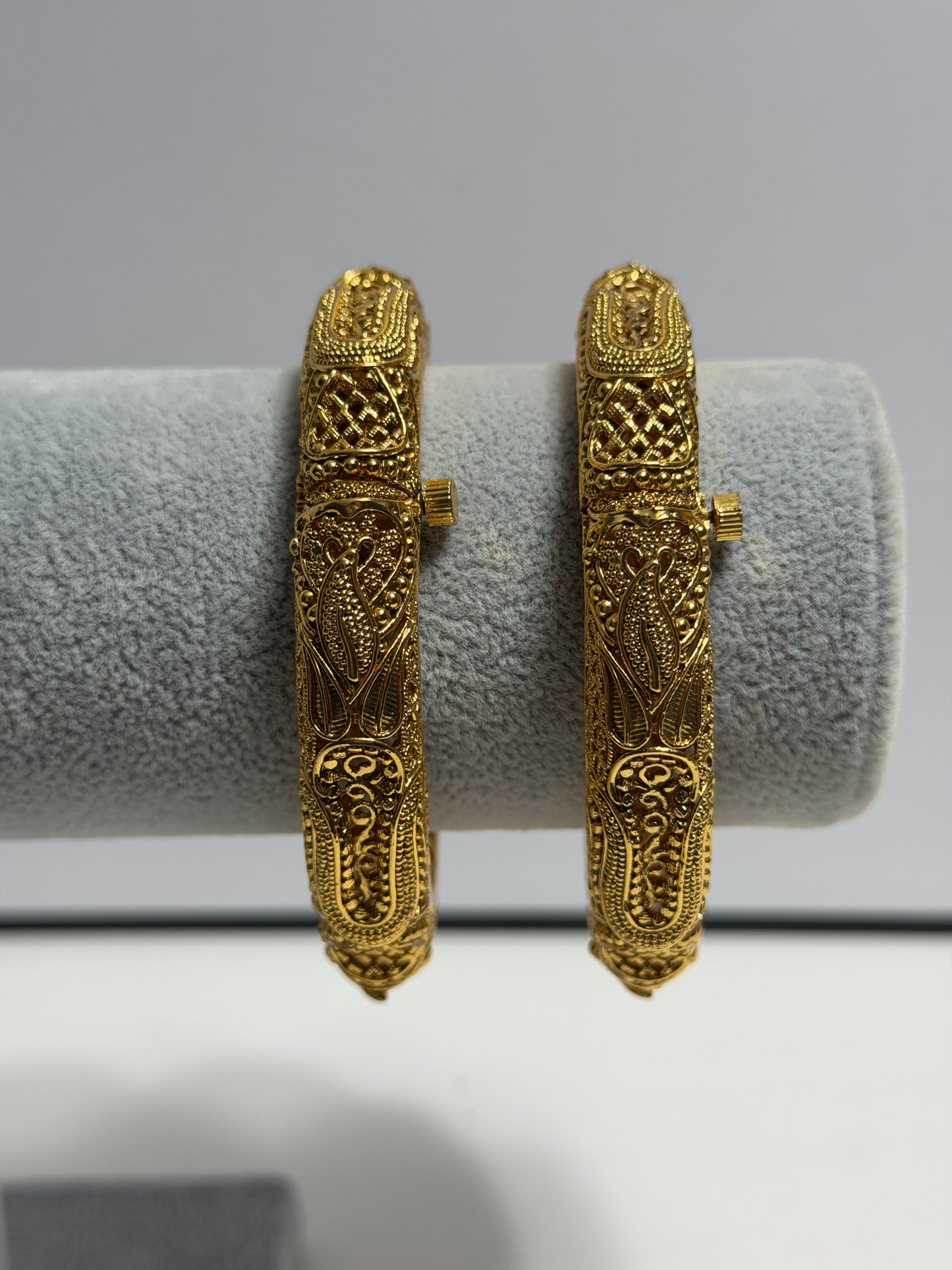 Gold Plated Kadas/Bangles